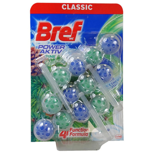 Bref power activ 3 x 50 grammes - Vert/Bleu -