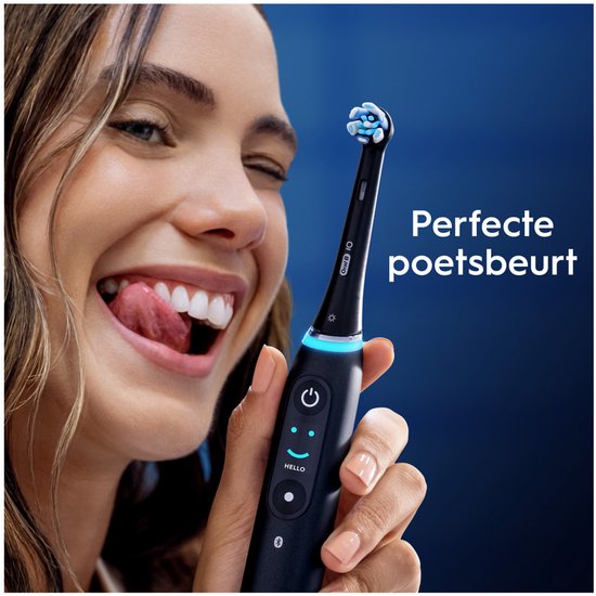 Brossettes Oral-B iO Series Gentle Care - Noires - Pour gencives sensibles - 8 pièces