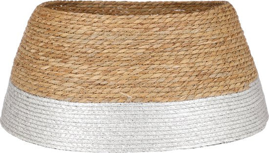 Décoration Noël - House of Seasons - Jupe de sapin de Noël - H26 x Ø58 cm - Silver