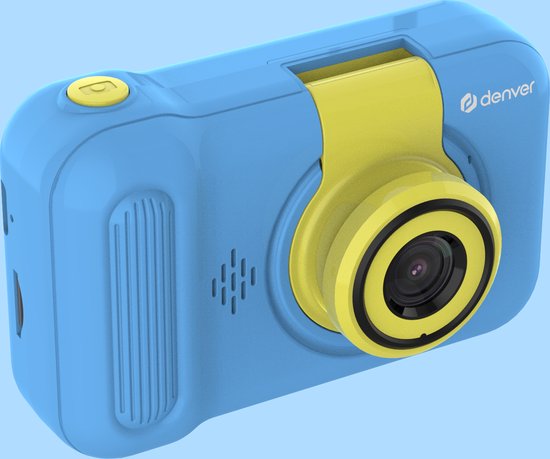 Denver Kids' Camera Full HD - Flip Lens for Selfies - 40MP - Appareil photo numérique pour enfants - Photo et vidéo - Jeux - KCA1351 - Bleu