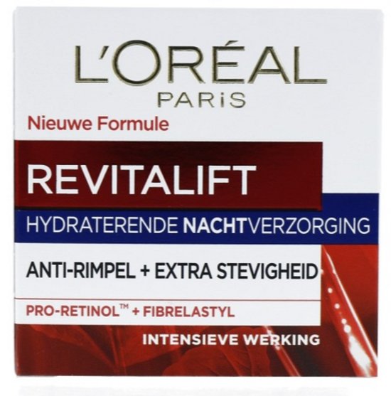 L’Oréal Paris Revitalift Crème de nuit Anti-âge - Anti-rides - Au pro-rétinol - 50 ml