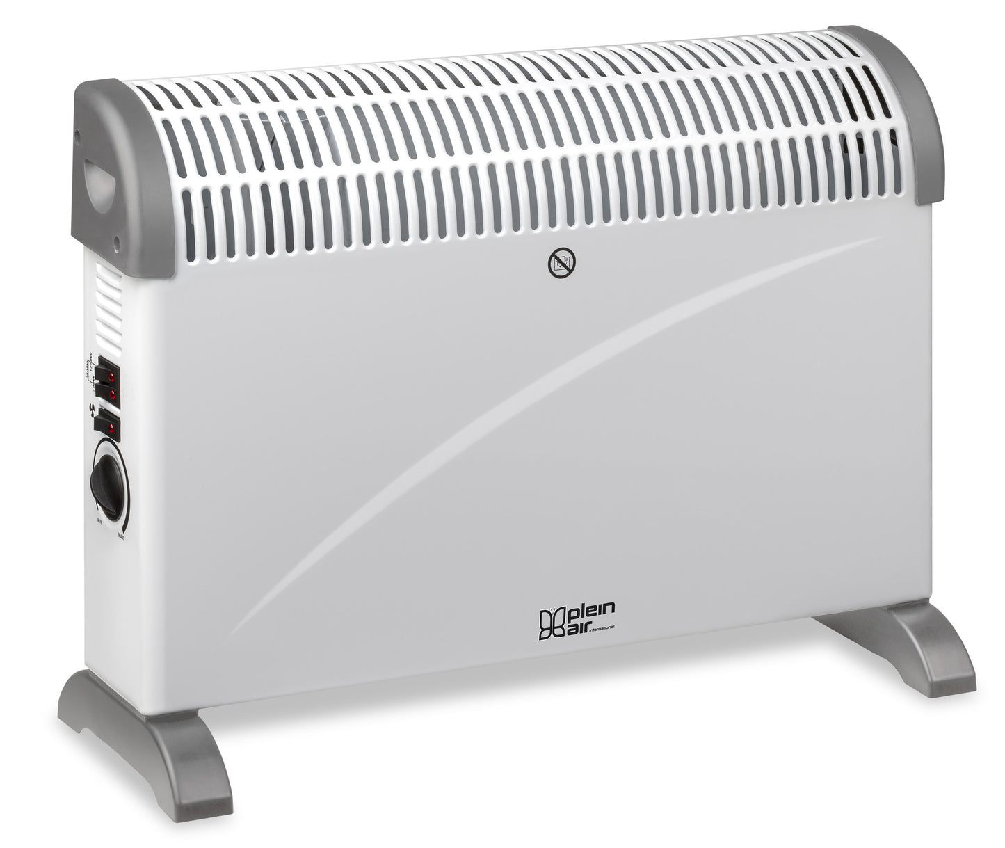 Radiateur Électrique mobile Square Air - Chauffage Thermostat Réglable - 750/1500/2000W - Blanc