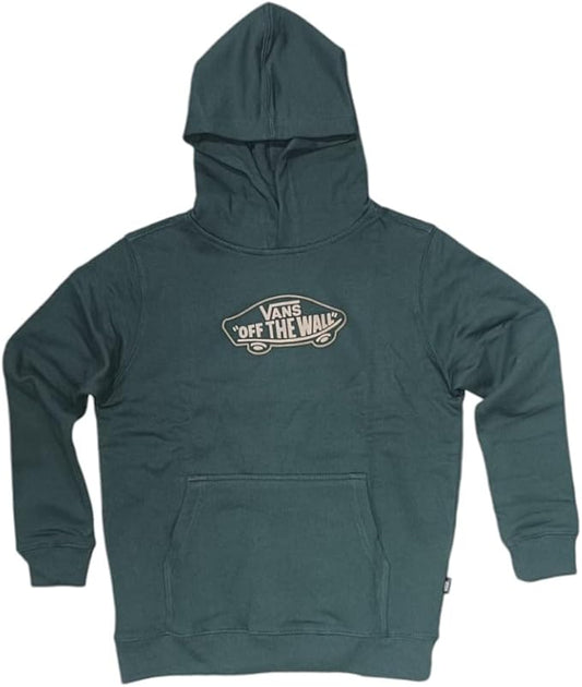 Vans Off The Wall Board Pullover - Green Gables - XL (Kids) - Sweat à capuche confortable pour garçons et filles