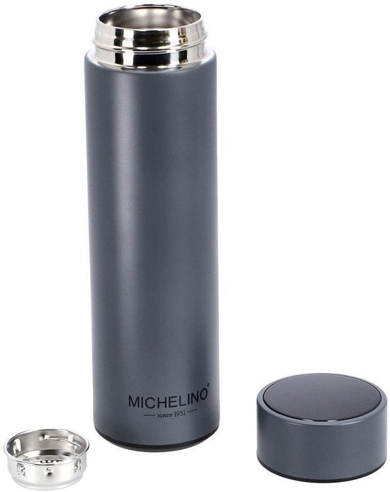 Bouteille isotherme Michelino avec indicateur de température, 0,5 L