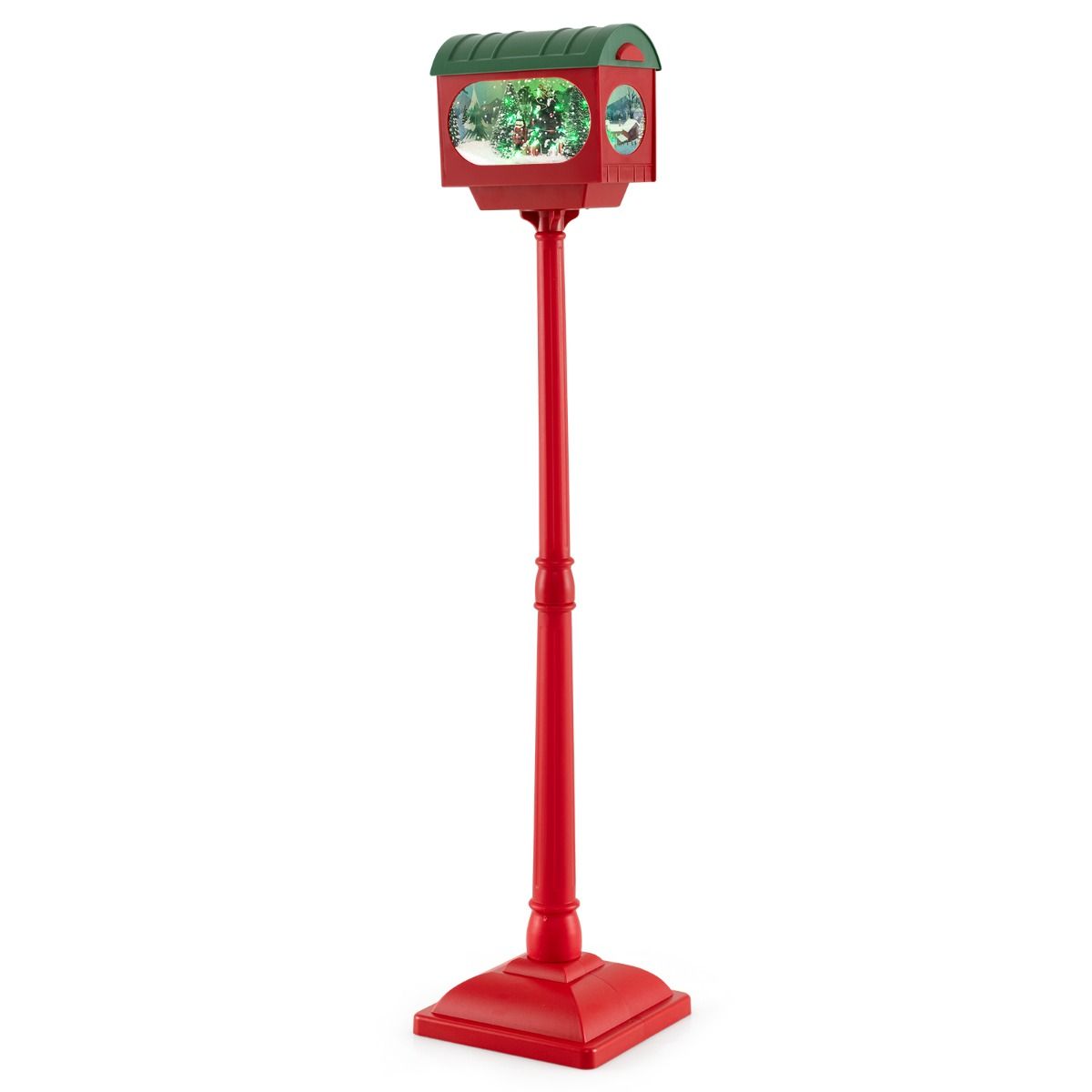 Coast Christmas Floor Lamp with Music - 32 x 32 x 150 cm - Rouge