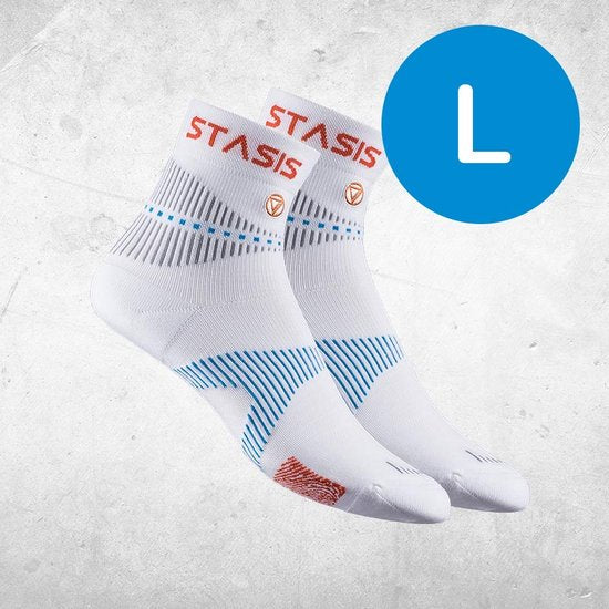 NeuroSocks Mini-Crew Sport : taille L - blanc