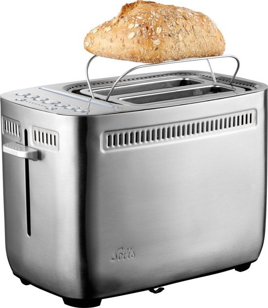 Solis Sandwich Toaster 8003 Grille-pain - Appareil à croque-monsieur - Silver