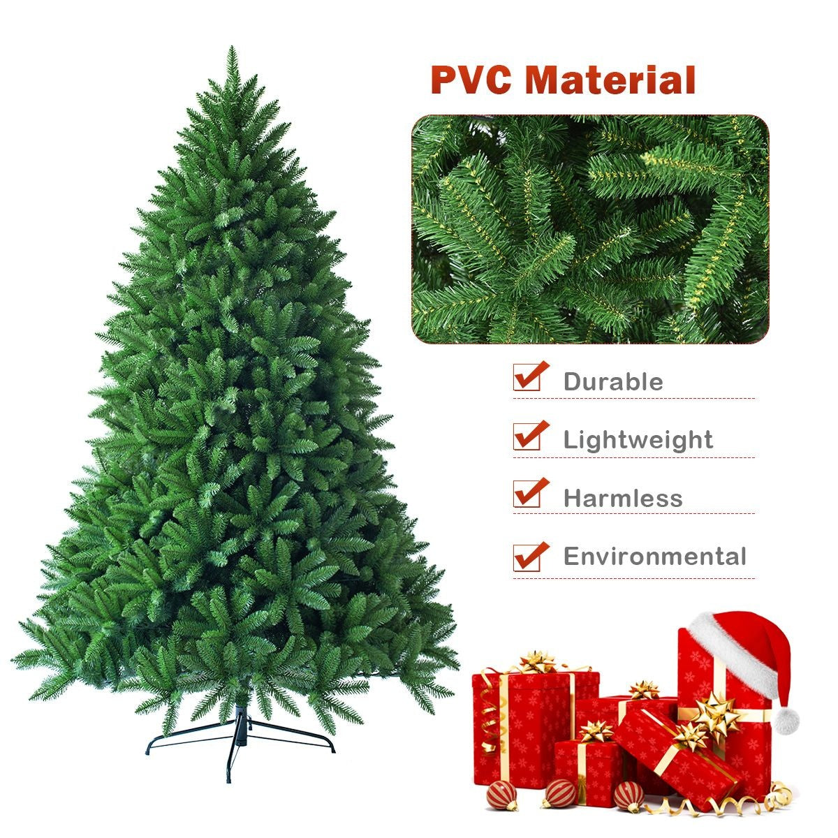 Coast 180 cm Arbre de Noël Arbre de Noël PVC Aiguilles Art Tree Green