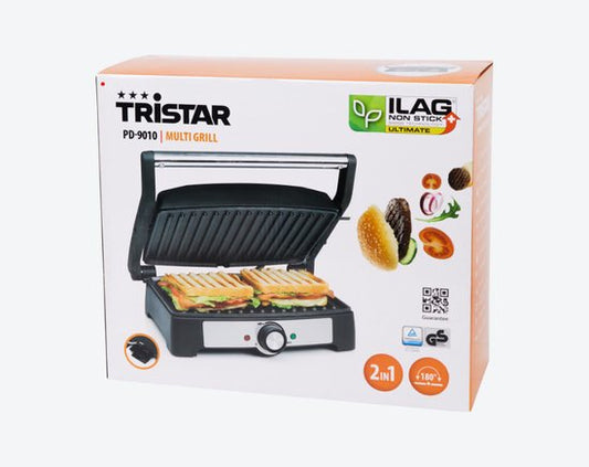 Multigrill 1 500 watts, 27,8 x 17, revêtement antiadhésif
