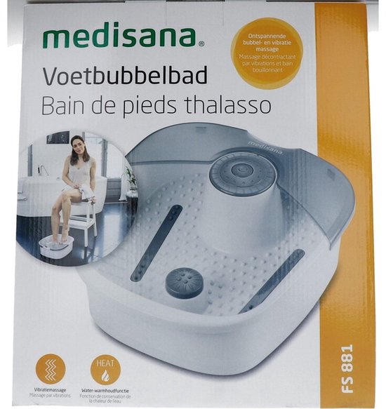 medisana FS 881 - Bain de pieds à bulles