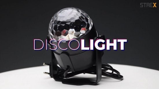 Strex Disco Lamp with Remote Control 2 STUKS - pour enfants et adultes - Party Lights - Disco Ball - Disco Light - Disco Lamp