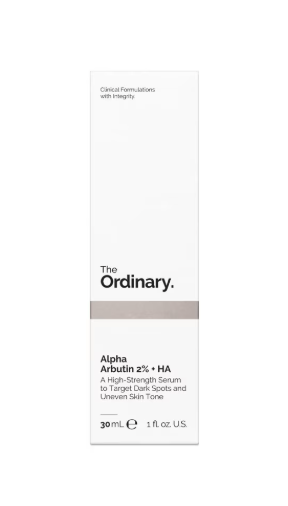 The Ordinary Alpha Arbutin 2 % + HA - Sérum éclaircissant contre les taches pigmentaires et le teint irrégulier