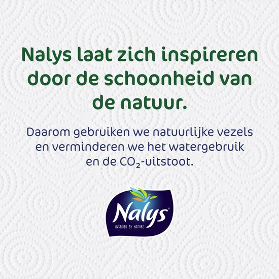 Papier absorbant Nalys Xtra Power - 18 rouleaux - Extra fort - Pack Avantage
