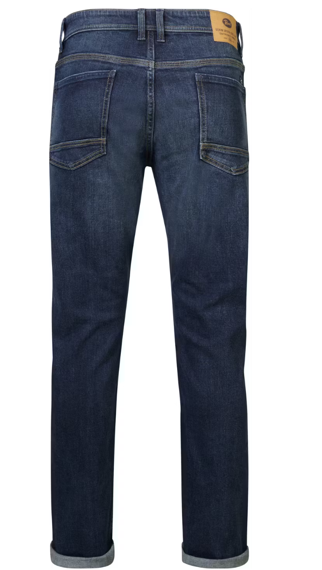 Petrol Industries Santiago Jeans - Dark Used - Taille 42 - Coupe droite