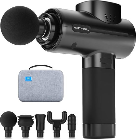 Northwall Massage Gun PRO - Pistolet de massage professionnel - Appareil de massage sportif et de relaxation