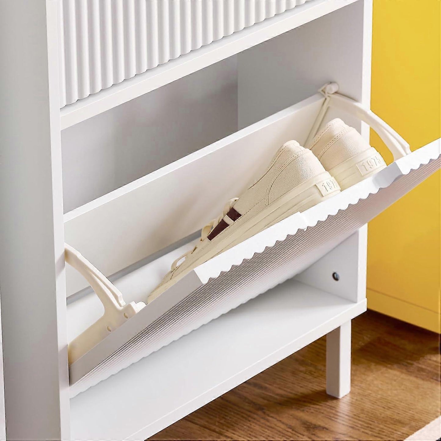 SoBuy - Rangement pour chaussures Rangement pour chaussures - Blanc - L50 x P19 x H130 cm