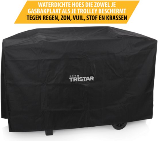 Housse universelle pour barbecue Tristar - BQ-6302FT - Housse de protection imperméable - Housse pour barbecue - 136 x 90 cm