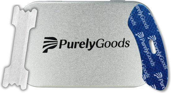 PurelyGoods® Ensemble de bandelettes buccales et nasales - Pansements anti-ronflement - Adhésif hypoallergénique - Bandelettes buccales - Pansements nasaux - Écarteur de nez - 2 x 33 pièces