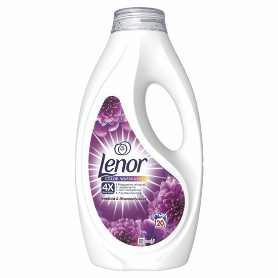 Détergent liquide Lenor Amethyst 20 lavages - 900 ml