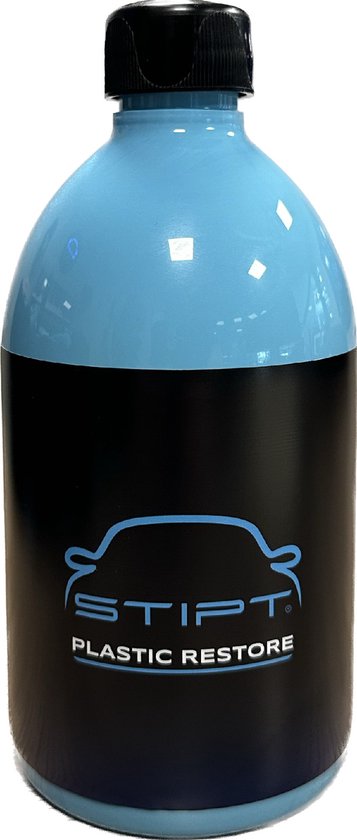 Stipt - Plastic Restore - 500 ml - Redonne sa couleur (noire) aux surfaces en plastique