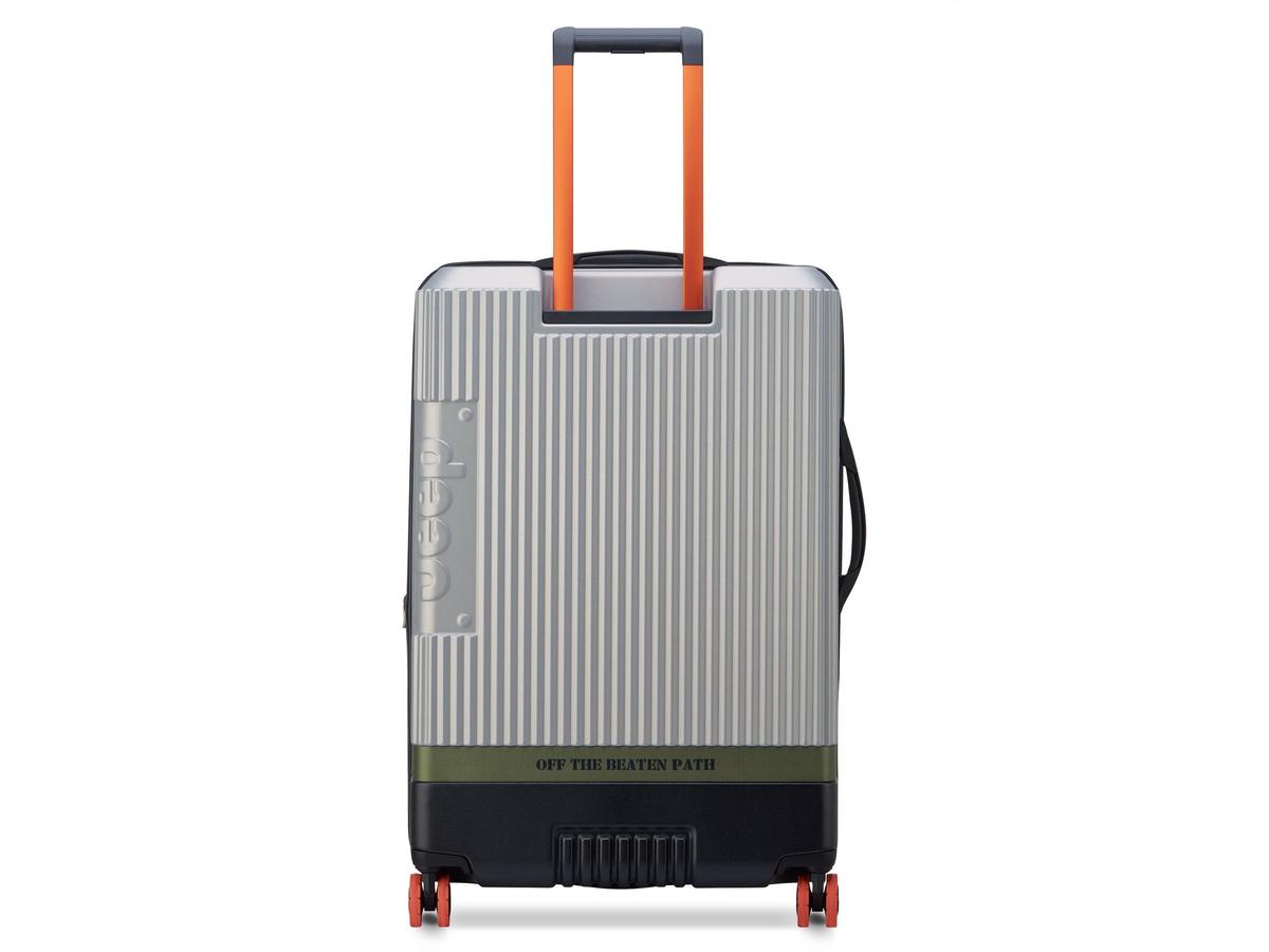 Valise Jeep Trolley - Extensible - taille L - Argent 76 cm