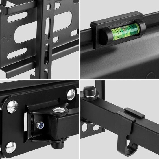 TecTake - Support mural TV 26-55 pouces VESA max 400*400 -rotatif- 402609