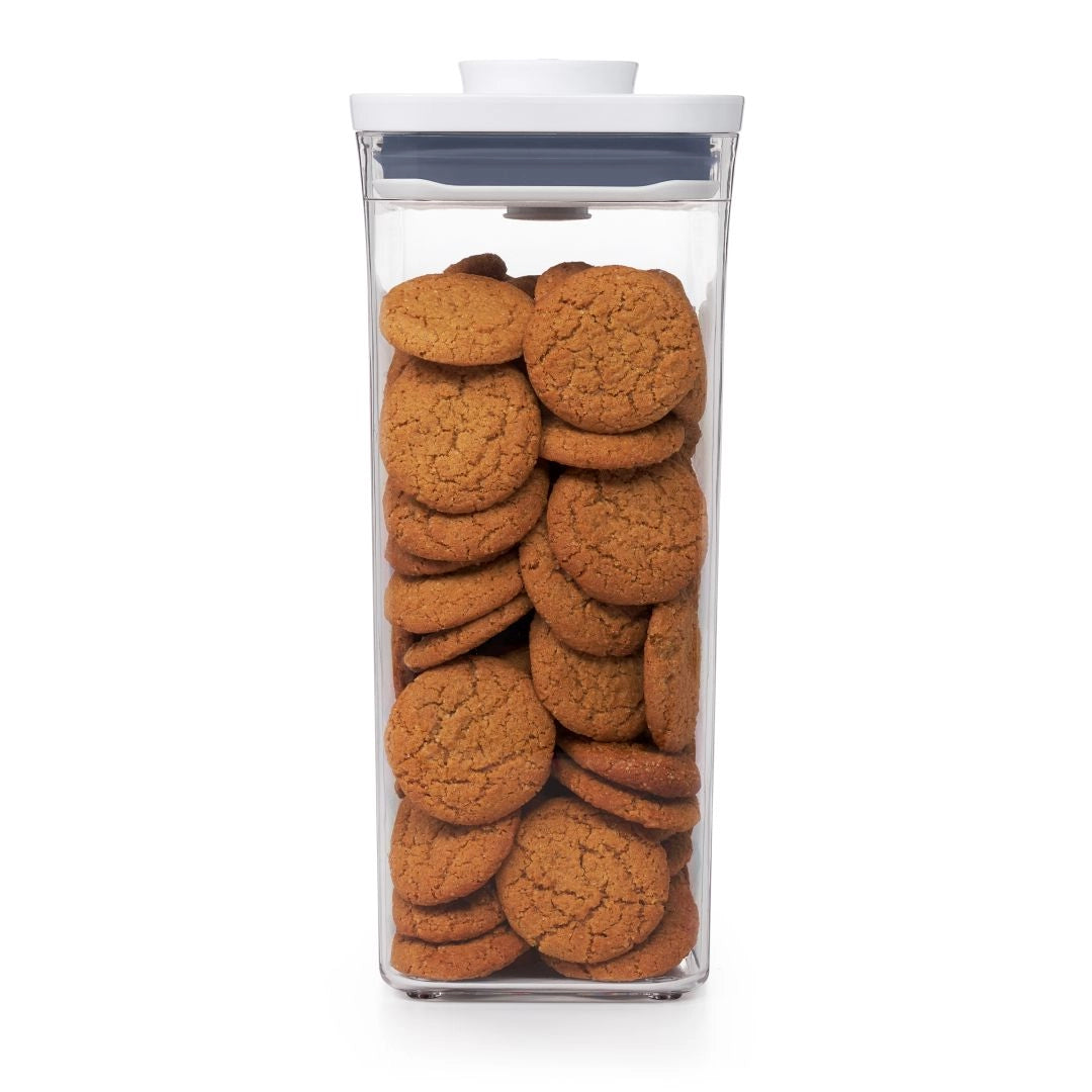 Récipient Oxo Good Grips POP 2.0 rectangulaire moyen - 2,6 litres - transparent - 16 x 11 x 24 cm