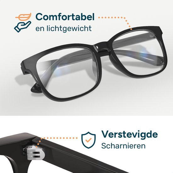 Alyze Blue Light Glasses - Écran d'ordinateur - Sans ordonnance avec filtre - Lunettes anti-lumière bleue