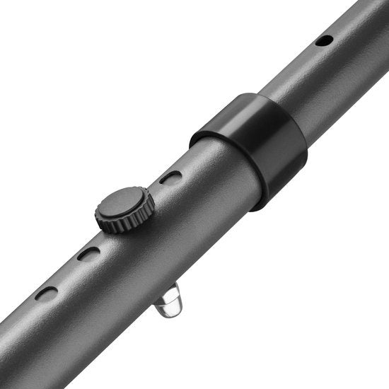 tectake - store à pinces - parasol - réglable - store à pinces - parasol balcon - 400 x 180 cm - beige - parasol