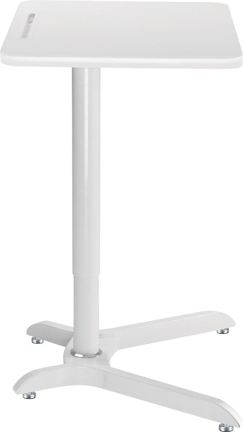 Bureau assis-debout réglable en hauteur - table pour ordinateur portable - plan de travail 71 cm x 50 cm