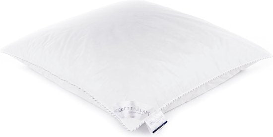 Oreiller Heckettlane - Oreiller de sommeil avec plumes et duvet - Oreiller froid - 60x70 cm - Pour les dormeurs sur le dos, sur le côté et sur le ventre - 1 pièce
