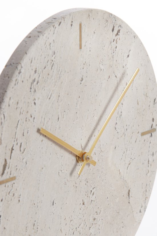 Light & Living - Horloge JENAY - 25,5 x 10 x 42 cm - Marron