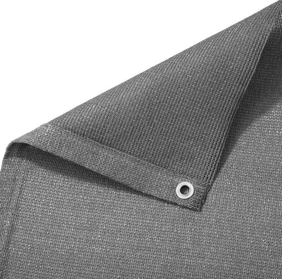 Tectake - Brise-vue de balcon - variante 2 gris 75 cm - 402878