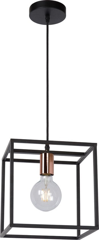 Lucide ARTHUR - Suspension - 1xE27 - Noir