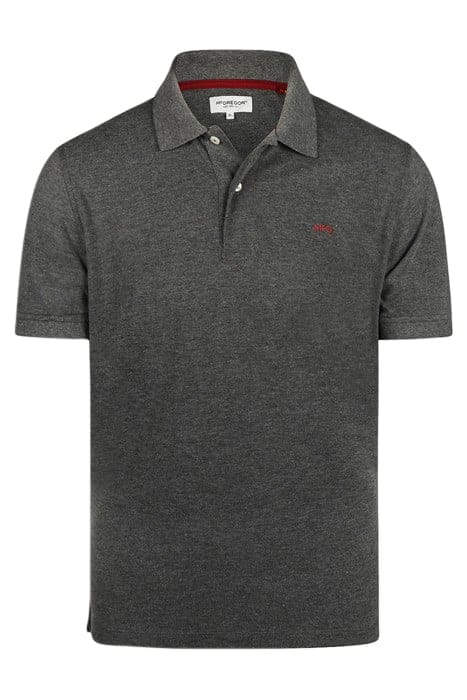 Polo classique McGregor pour homme, gris foncé chiné, taille XL