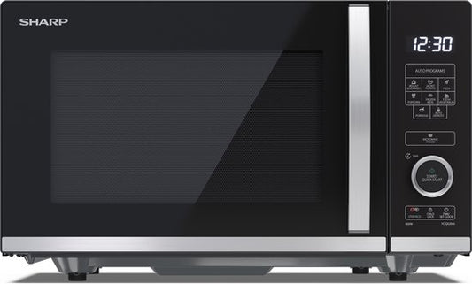 Micro-ondes plat Sharp YC-QS204AE-B - 800 W - 20 l - noir