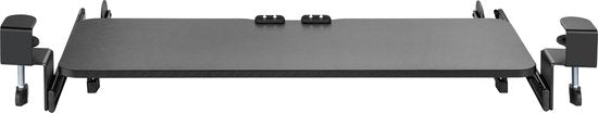 Plateau à clavier sous le bureau - support de clavier - plateau à clavier - siège ergonomique - réglable en hauteur et extensible