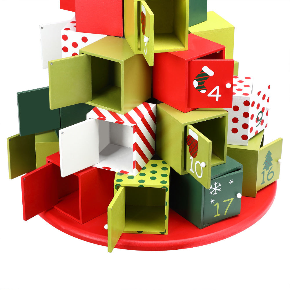 Spielwerk Herbruikbare Adventskalender - Cadeauberg XL 24 Deuren