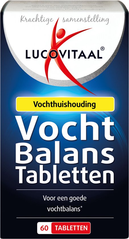 Lucovitaal Moisture Balance Tablets Complément alimentaire - 60 comprimés