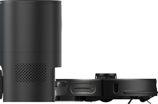 Imou RV1 Pro Max - Aspirateur robot avec station de recharge et fonction balayage - Entrée ultra rapide grâce au capteur LIDAR - Plan de stockage sur 3 étages - Vidange automatique - Puissance d'aspiration de 6000 Pa - Nettoyage continu pendant 180 minute