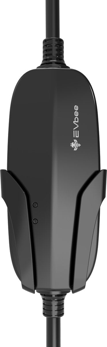 Chargeur domestique Evbee FlexCharger Wallbox - Fonctionne avec une application - 3,7 KW - Noir