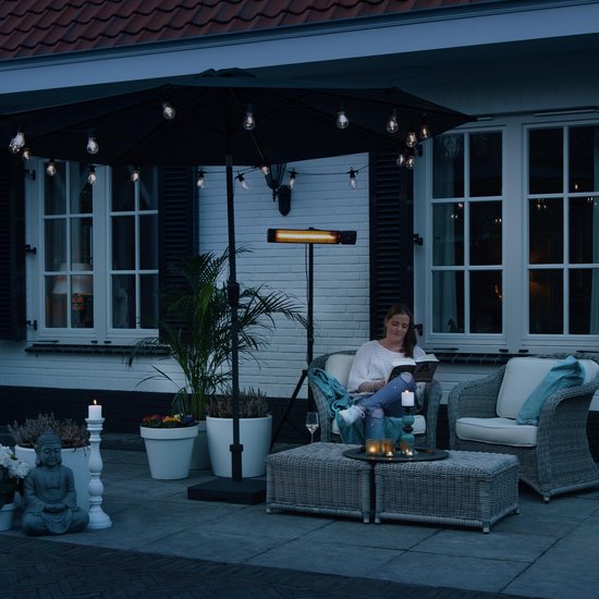 Support de chauffage - Support de sol pour chauffage de terrasse 110-180cm | Pour chauffage VONROC PH502AC/PH503AC Marsili