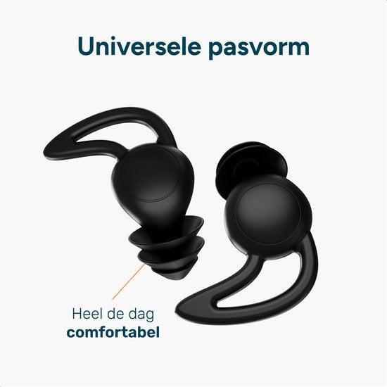 Alyze Earplugs - Bouchons d'oreilles - Sommeil - Festival party plug - Loop - Plugs - Anti Snore - Ronflement - Protection auditive - Sommeil - Bouchons d'oreilles - Boîte de rangement incluse