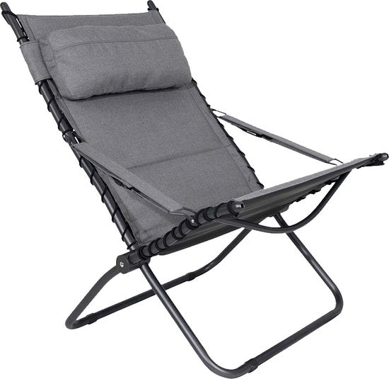 Crespo - Fauteuil de détente - AP/262 - Tex-Comfort - Gris clair