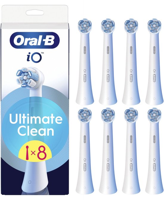 Oral-B têtes de brosse iO Ultimate Clean White - 8 pièces
