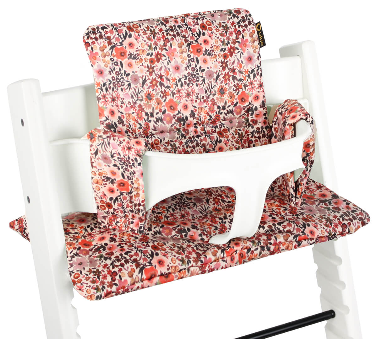 Ensemble de coussins Ukje Tripp Trapp - Fleurs roses - Plastifié