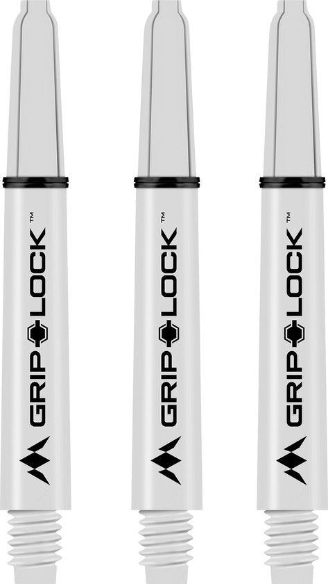 Mission Griplock Shaft White - Flèches de fléchettes