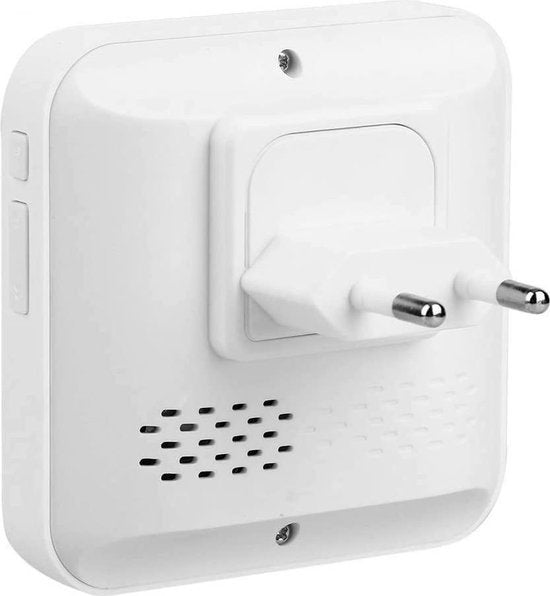 SHINE Gong Video doorbell - Carillon pour Maxi, Gologi, Living Needs, Aye Cam, Winnes, Zedar, Life Deco | Récepteur avec 52 mélodies - Blanc