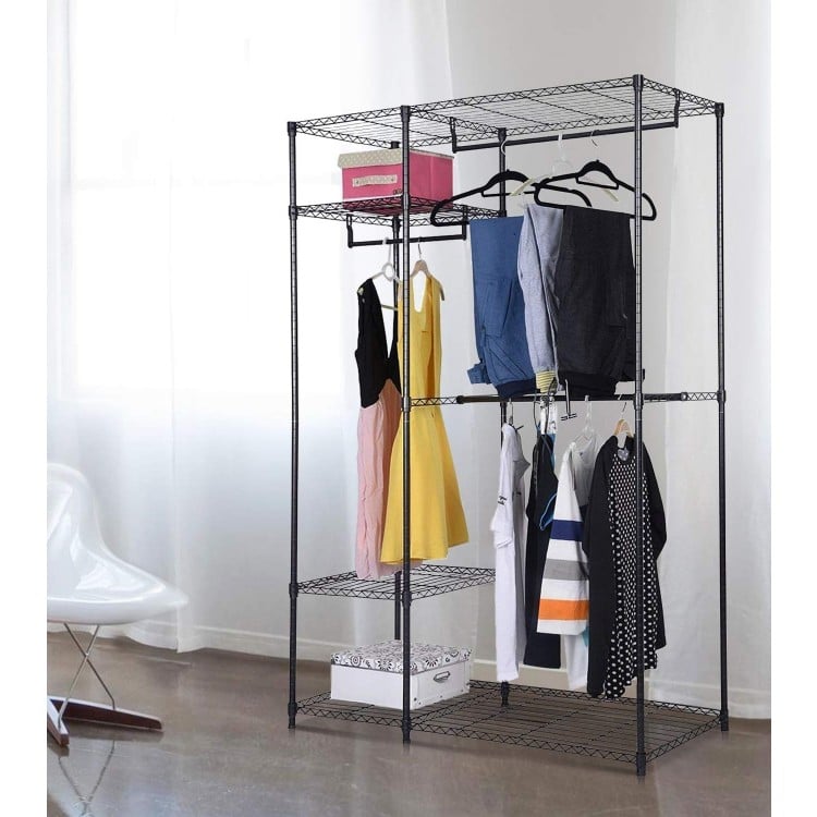 Coast Rangement de cintres portatifs en acier Rack organizer