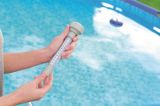 Bestway - Thermomètre flottant pour piscine - FlowClear - Thermomètre à eau - Fahrenheit et Celsius - Entretien de la piscine